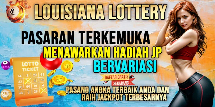 Louisiana Lottery – Pasaran Terkemuka Hadiah JP Bervariasi